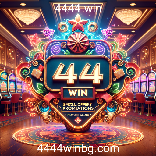Descubra as Ofertas Especiais do 4444 win